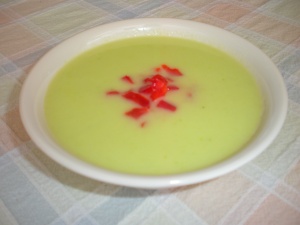 Spicy Cream of Celery Soup